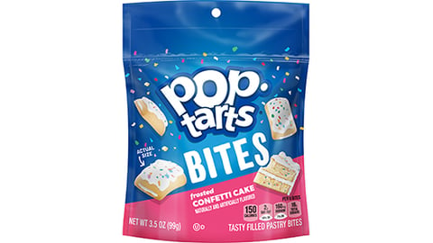 Pop-Tarts Bites Frosted Confetti Cake