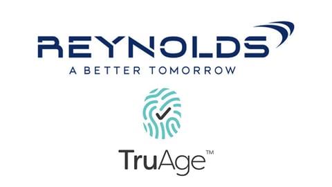 Logos for Reynolds American and TruAge