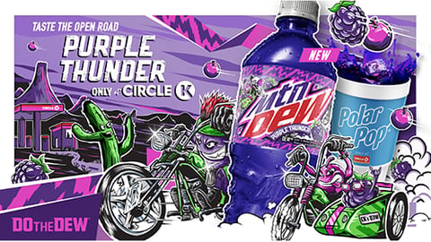 Mtn Dew Purple Thunder