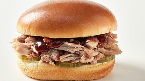 RaceTrac BBQ pulled pork sandwich