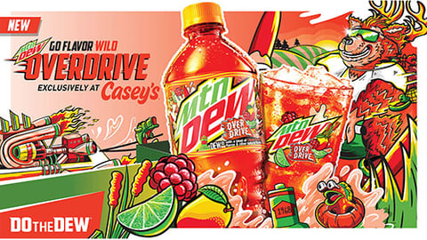 Mountain Dew Overdrive at Casey's