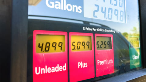 Gas prices reaching $5 a gallon