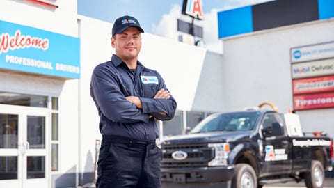 A TA truck technician