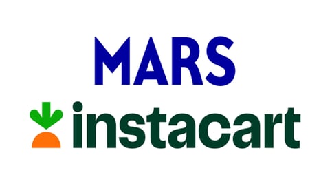 Mars & Instacart logos 2022