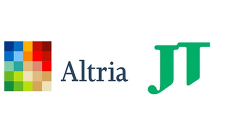 Logos for Altria Group and Japan Tobacco