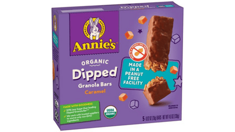 Annie's Organic Dipped Granola Bars-Caramel