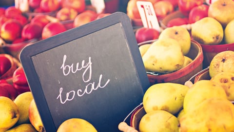 Buy Local sign