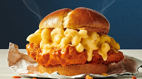 Chester's Buffalo Mac Chicken Sandwich 