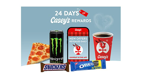 24 Days of Casey's Rewards