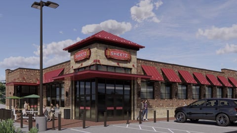 Rendering of a Sheetz c-store