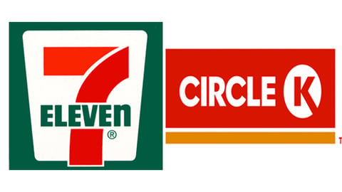 Logos for 7-Eleven Inc. and Circle K