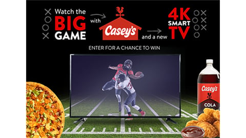 Casey's Big Game promotion