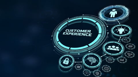 A customer experience digital display