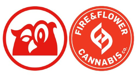 Alimentation Couche-Tard and Fire & Flower Logos