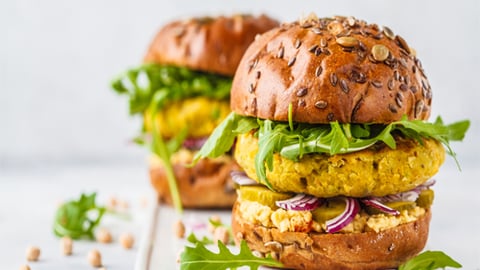 plant-based burger