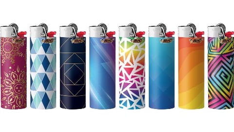 BIC Special Edition Geometric Lighters