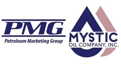 PMG and Mystic Oil logos