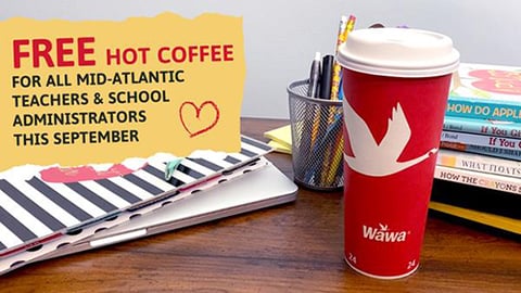 Wawa Cheers to Classrooms coffee