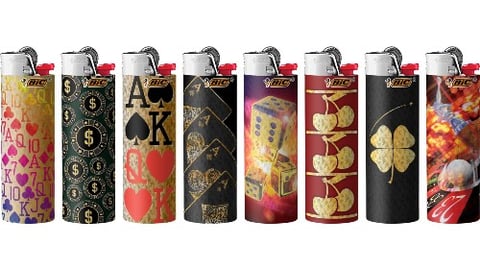 BIC Special Edition Casino Lighters