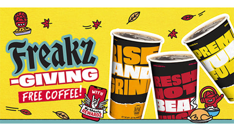 Free Sheetz coffee over Thanksgiving weekend