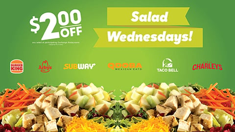 Salad Wednesdays at AAFES