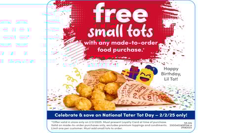 GetGo Tater Tot Day 2025