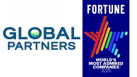 Global Partners & Fortune Most Admired Companies logos