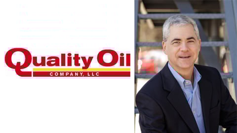 Quality Oil Co. logo and headshot of Don McIver 