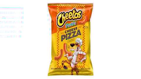 Cheetos Puff Cheese Pizza