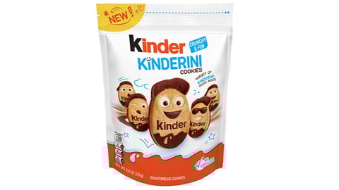 Kinder Kinderini cookies in an 8.8-ounce bag