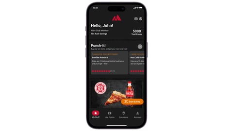 Maverik updated Rewards app