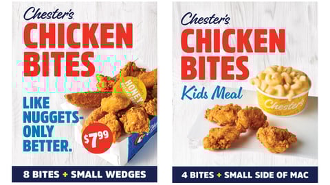 Chester's Chicken unsauced chicken bites