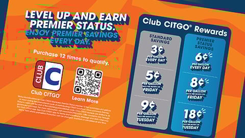 Club CITGO Premier Status