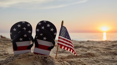 Fourth of July at the beach