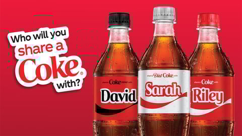Share a Coke campaign 2025