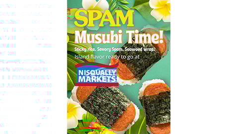 Nisqually Markets' Spam Musubi