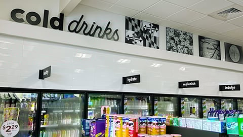 Dash In pilot store interior