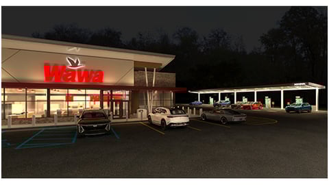 IONNA Rechargery at Wawa rendering
