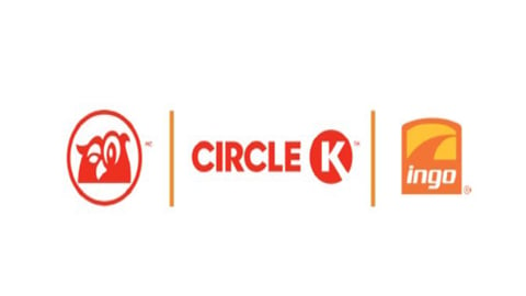 Couche-Tard, Circle K & Ingo logos