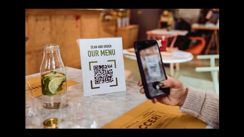 dine in QR codes