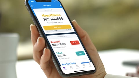 Digital lottery app