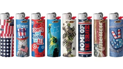 BIC Special Edition Americana Lighters