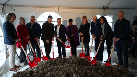 Sheetz Detroit groundbreaking