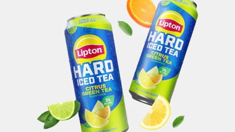 Lipton Hard Iced Tea Citrus Green Tea