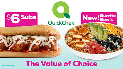 QuickChek's summer menu