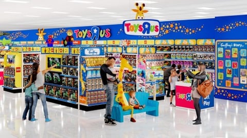 Nexcom Toys R Us kiosk rendering