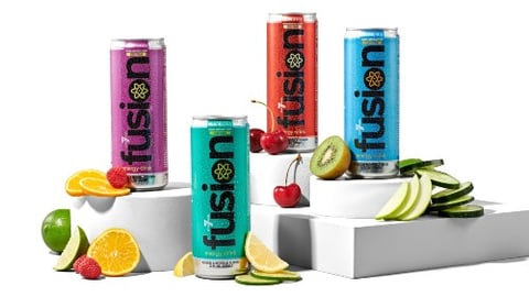 7-Select Fusion cans from 7-Eleven