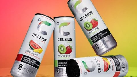 Celsius Sparkling Kiwi Strawberry and Watermelon Lemonade Drinks