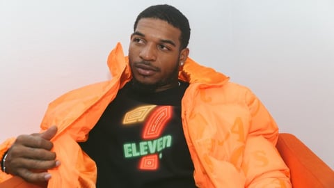 Ja'Marr Chase wearing Always Open clothing from 7-Eleven