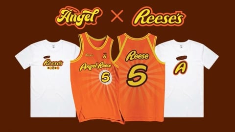 Angel Reese and Reese's collaboration